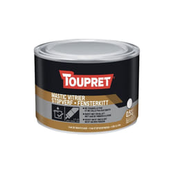 TOUPRET - Mastic vitrier blanc 0.5kg
