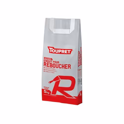 Toupret 3178310016992, Sous-couche, Poudre, Blanc, Brique, Ciment, Plâtre, pierre, 5 kg, 7 cm