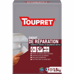 Rebouche et répare les maçonneries. | Répare les angles cassés sans coffrage | Supports secs ou humides.