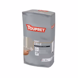 Toupret BCEC05, Sous-couche, Poudre, Blanc, Brique, Ciment, Béton, Plâtre, 5 kg, 2 h