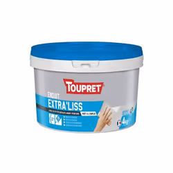 Toupret BCLIP04, Prêt à l'emploi, Pâte (prête à l'emploi), Blanc, Ciment, Béton, Plâtre, 4 kg, 1 mm