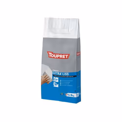 Toupret Extra'Liss, Sous-couche, Poudre, Blanc, 5 kg, 13 m², 8 h