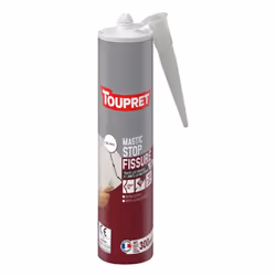 Extra souple Evite les salissures Rendu couleur produit: Blanc Caractéristiques Mastic acrylique Le mastic Stop fissures est ...