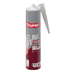 Toupret - Mastic Stop Fissures pour façade 300g Couleur: Gris