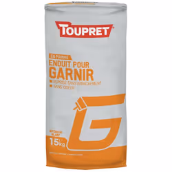 Enduit intérieur en poudre de couleur blanc. Pour lisser en épaisseur. Facile à appliquer, sans odeur et reprise sans arrache ...