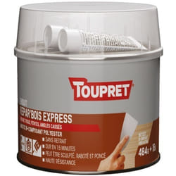 Enduit repar bois express 500 g - Toupret