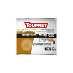 Mastic Vitrier1kgbrun - Toupret