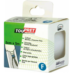 Toupret - Bande à fissures fine Largeur 5cm Taille: 5m