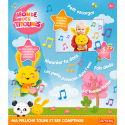 Lansay Titounis Ma Peluche Touni Et Ses Comptines