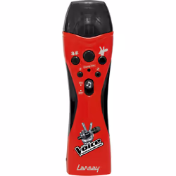 Lansay The Voice - Micro, Rouge, Noir, CE, Chine, AAA, 240 mm, 70 mm