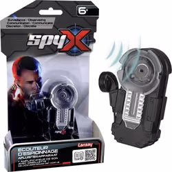 Spy X – Écouteur D’Espionnage - Jouet & Accessoires dEspion - Panoplie despionnage enfant - Dès 6 ans - Lansay