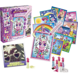 Lansay Glitterizz Lamas Phosphorescents Pailletés