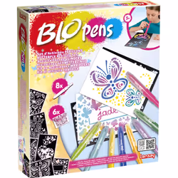 Lansay BloPens 23576, Jeu de pochoirs de dessin pour enfants, 5 an(s)