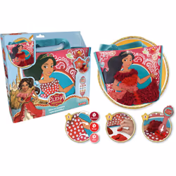 Lansay Elena D'Avalor - Mon Sac Froufrou À Personnaliser, 5 an(s), Tissu, Plastique, Multicolore, 163 pièce(s)