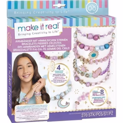 Jeu de création bijoux - LANSAY - 41322 - Make It Real - Bracelets Pierres Célestes
