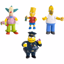 Lansay Les Simpson - Figurines Parlantes Assorties, 5 an(s), The Simpsons, Multicolore, Plastique