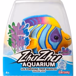 Figurine miniature - LANSAY - 51117 - Zhu Zhu Aquarium - Crystal Le Poisson-Ange Royal