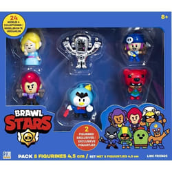 Figurines BRAWL STARS - Pack 8 de 4.5 cm - Lansay