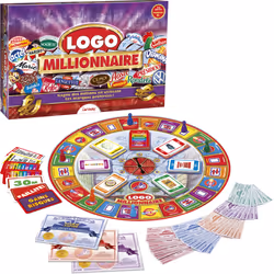 Lansay Logo Millionnaire, unisexe, Plastique, Carton, Multicolore, 01-01-2014, Chine, CE