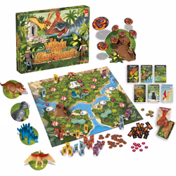 Lansay LA VALLÉE DES DINOSAURES, 7 an(s), Jeu familial