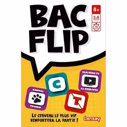 Jeu de société - LANSAT - BAC FLIP - Dès 8 ans