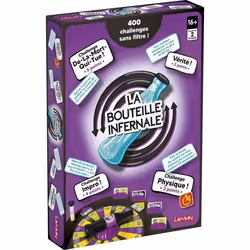LANSAY - LA BOUTEILLE INFERNALE adultes  - Jeu de société - À partir de 2 joueurs - Dès 8 ans