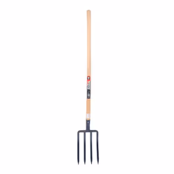 Spear&jackson - Fourche à bêcher à douille 4 dents de 30 cm manche bois pomme 100 cm