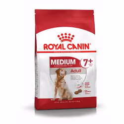 Royal Canin Medium Adult 7+, Adulte, Maïs, Volaille, 4 kg