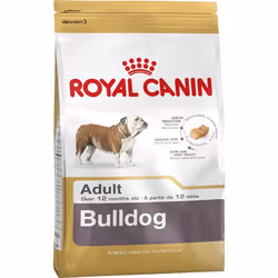 Royal Canin Bulldog Adult, Adulte, Bouledogue, Moyen (11 - 25kg), Volaille, Riz, 12 kg
