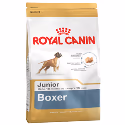 Royal Canin Boxer Junior, Chiot, Boxeur, Maxi (26 - 44kg), Volaille, Riz, 12 kg