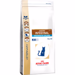 Royal Canin Gastro Intestinal Moderate Calorie, Adulte, Toutes races, Volaille, Riz, 4 kg, Antioxydants inclus