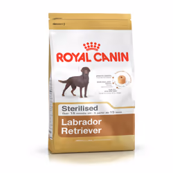 Royal Canin Labrador Retriever Sterilised, Adulte, Labrador, Maxi (26 - 44kg), Volaille, Riz, 12 kg