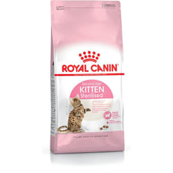 Royal Canin Kitten Sterilised croquette pour chat 2 kg Chatons Volaille, Riz, Légumes