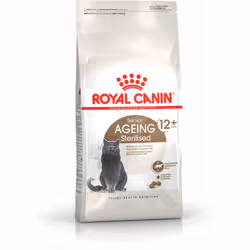 Royal Canin Senior Ageing Sterilised 12+, Senior, Toutes races, Maïs, Volaille, Légumes, 4 kg, Antioxydants inclus