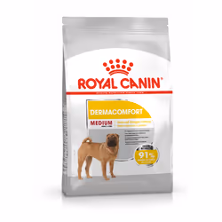 Royal Canin Medium Dermacomfort, Adulte, Moyen (11 - 25kg), Riz, Légumes, 12 kg