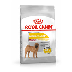 Royal Canin Medium Dermacomfort 12 kg Adulte Riz, Légumes