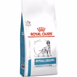 Croquettes Royal Canin Veterinary Diet Hypoallergenic Moderate Calorie pour chiens