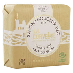La Corvette Savon Douceur Bio Lait d'Ânesse 100 g