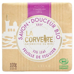 La Corvette Savon Douceur Bio Fleur de Figuier 100 g