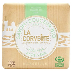 La Corvette Savon Douceur Aloe Vera Bio 100 g