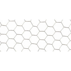 Nortene - Grillage métallique triple torsion 'Galvanex 13' - 1 x 2,50 m/13 x 0,7 mm