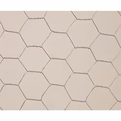 Grillage triple torsion pour tout type d’usage. En acier galvanisé Structure hexagonale Coloris : Gris Maille (mm) : 25 x 0,8 ...