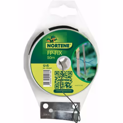 Fil de fer plastifié permettant de fixer plantes et petits arbres sur tuteurs. Acier plastifié Livré en bobineau dérouleur av ...