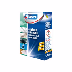 Rénovant Onyx pour une utilisation sur de multiples supports Les cristaux de soude permette une seconde vie à l'intérieur d'u ...