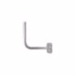 Fixation ERARD - E001940 - Bras de déport mural - Gris - 38 cm - Pour parabole