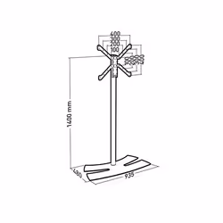 Erard LUX UP 55" Blanc