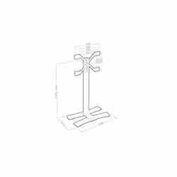 Erard 039050 Support TV et centre de divertissement