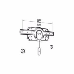 Erard FIXIT 400C 55" Noir - Vue supplémentaire 4