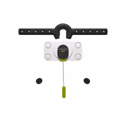 Erard AMER044060 75" Noir, Vert, Blanc