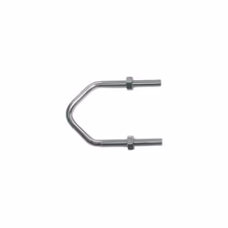 Etrier fixation diametre 8mm pour mats diametre 25 a 50mm Erard 800800 - Etrier cranté DIAMETRE 8mm